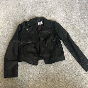 Leather jacket